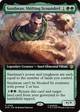 2025 MTG: SPM - Sandman, Shifting Scoundrel (Extended Art) (#266, Foil, R, NM)