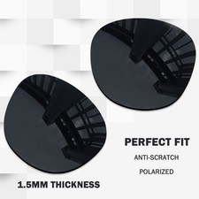 1.5MM POLARIZED Replacement Lenses for Ray-Ban RB4191 57mm Sunglasses Frame