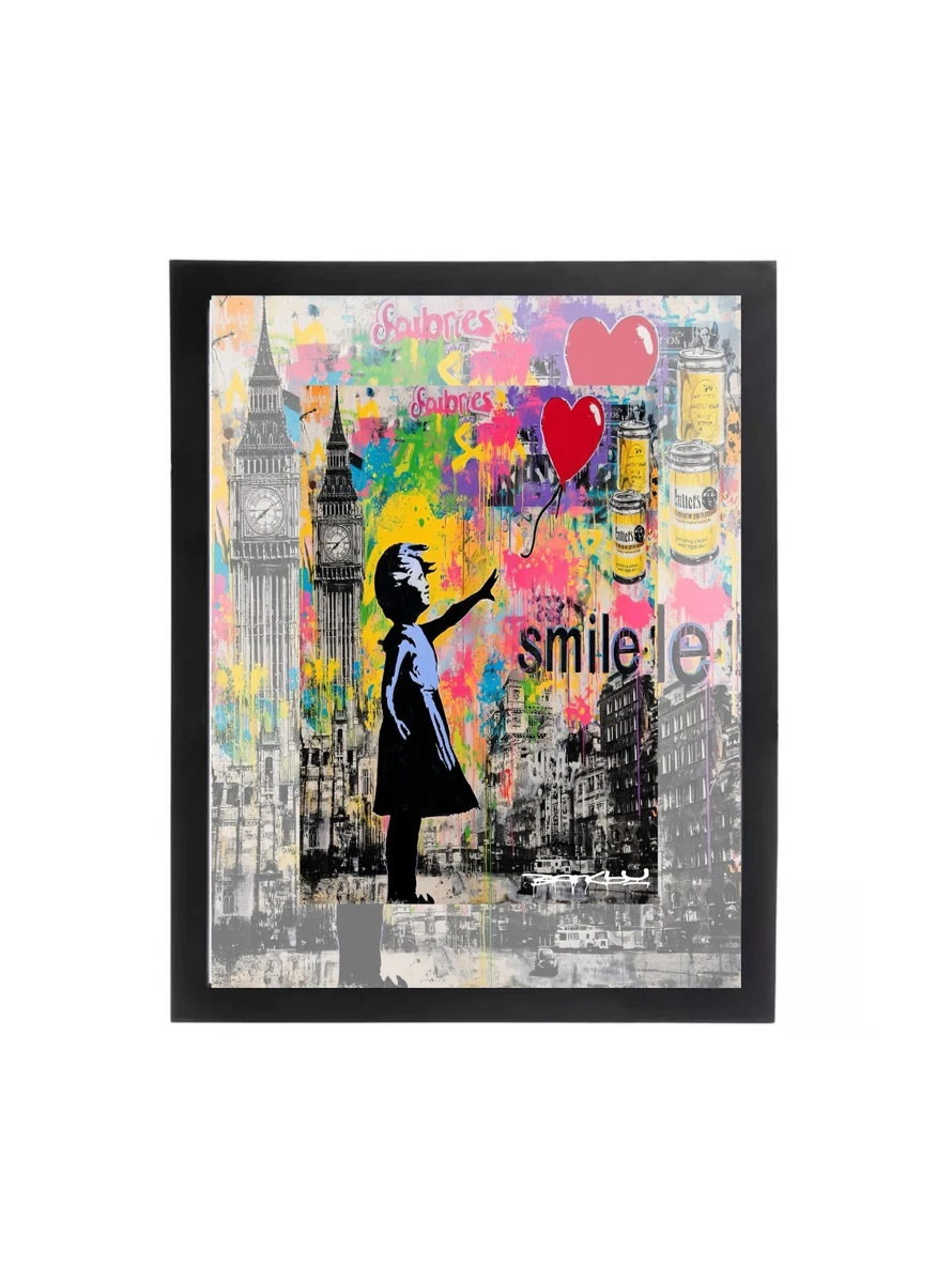 Preços baixos em Pinturas de arte arte Grafite Banksy | eBay