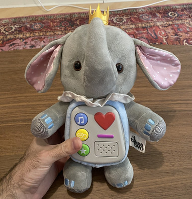 It Takes Two Cutie Elefant Plüschtier - NEUWERTIG - OFFIZIELLE EA/DPI PROMO - AUSVERKAUFT
