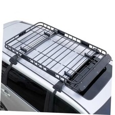 64" x 39" x 4" Rooftop Cargo Carrier Basket 150lb Roof Rack
