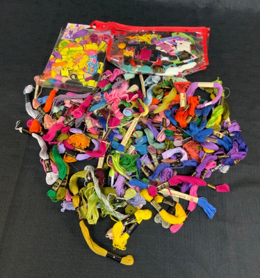 Vintage Embroidery Floss - DMC, J.&P. Coats, Star - Mixed Colors