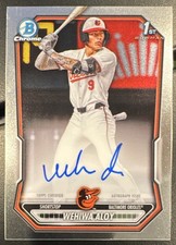 2025 Topps Bowman Chrome 1st Bowman Auto Wehiwa Aloy CPA-WA Orioles