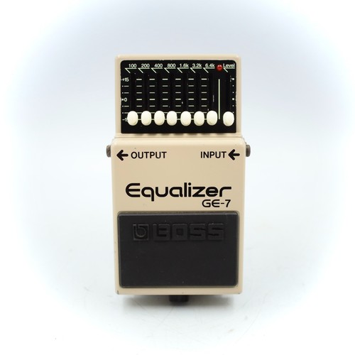 BOSS GE-7 Equalizer Guitar Effect Pedal YX65692