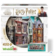 Harry Potter Rompecabezas 3D Callejón Diagonal 450 Piezas Juguetes de Película Juego Regalo Juguete Set