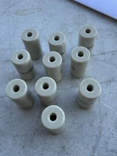 INSULATOR STANDOFF GLAZED CERAMIC (10 PCs) Both Ends Thread 8-32”
