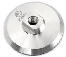 Aluminum Backer Pad 4 Inch Hook and Loop Backing Pad 5/8-11 Thread