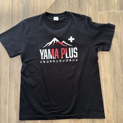 Japan Yama Plus Ski Snowboard Brand Black Men s Medium Shirt 100% Cotton