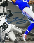 ODELL BECKHAM SIGNED AUTOGRAPHED NY Giants "The Catch" 8x10 PHOTO FRAMED JSA — photo 2