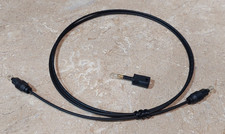 3FT Digital Fiber Optic Audio Cable Cord Optical SPDIF TosLink for TV DVD AMP