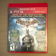 Batman: Arkham Asylum GOTY Edition Greatest Hits 3D Compatible PS3 NTSC-U/C