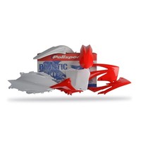 Polisport Plastikkit Passt An Honda CRF 250 `10 CRF 450 09-10 Rot/Weiß