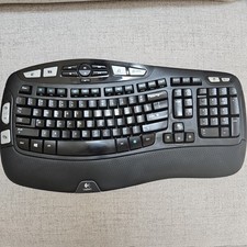 Worn Keys Logitech Wireless Wave K350 Keyboar...
