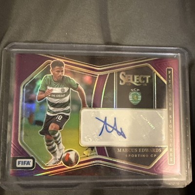 2023-24 Panini Select FIFA MARCUS EDWARDS Pitchside Signature Prizm 1/49  