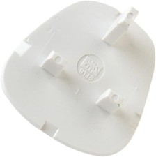 Merriway BH06441 (20 Pcs) Socket 13 Amp Safety Blanking Plug White - Pack of 20