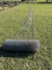 chicken wire mesh fencing galvanised 50m with 25mm squares, 1mm thick wire 0.95 per metre