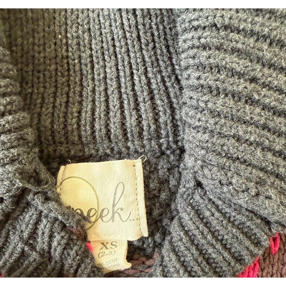 Suéter cárdigan tejido Peek para niñas talla 2-3 Foto 3 de 4