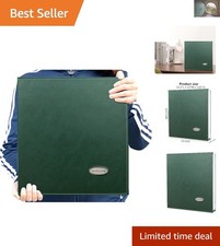 Elegant Self-Adhesive Photo Album - Waterproof Leather Scrapbook for 3x5 to 8x10
