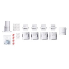 North States 5021322 Toddleroo White Plastic Magnetic Cabinet Locks - 4 per Pack