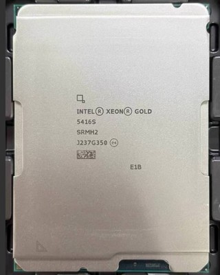 Intel Xeon Gold 5416S Processor CPU 2.0GHz 16 Cores 32 Threads LGA4677 30MB