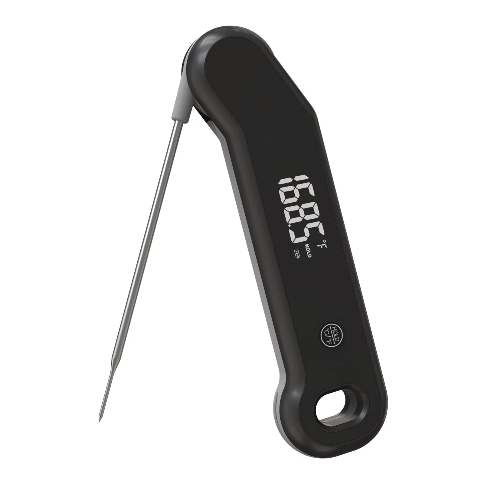 Instant Read Meat Thermometer Digital, Ultra-Fast 0.8s Thermocouple Food Ther...