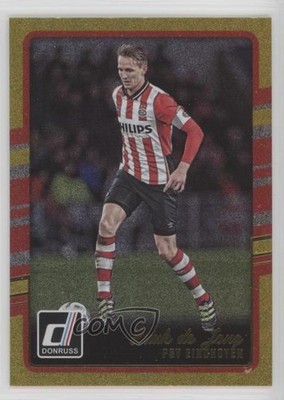 2016-17 Panini Donruss Gold Luuk de Jong #136 Rookie RC 1o3