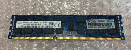 SKhynix 8GB 2Rx4 PC3-12800R-11-12-E2 Memory Module - HMT31GR7EFR4C - 689911-071 - Picture 1 of 4