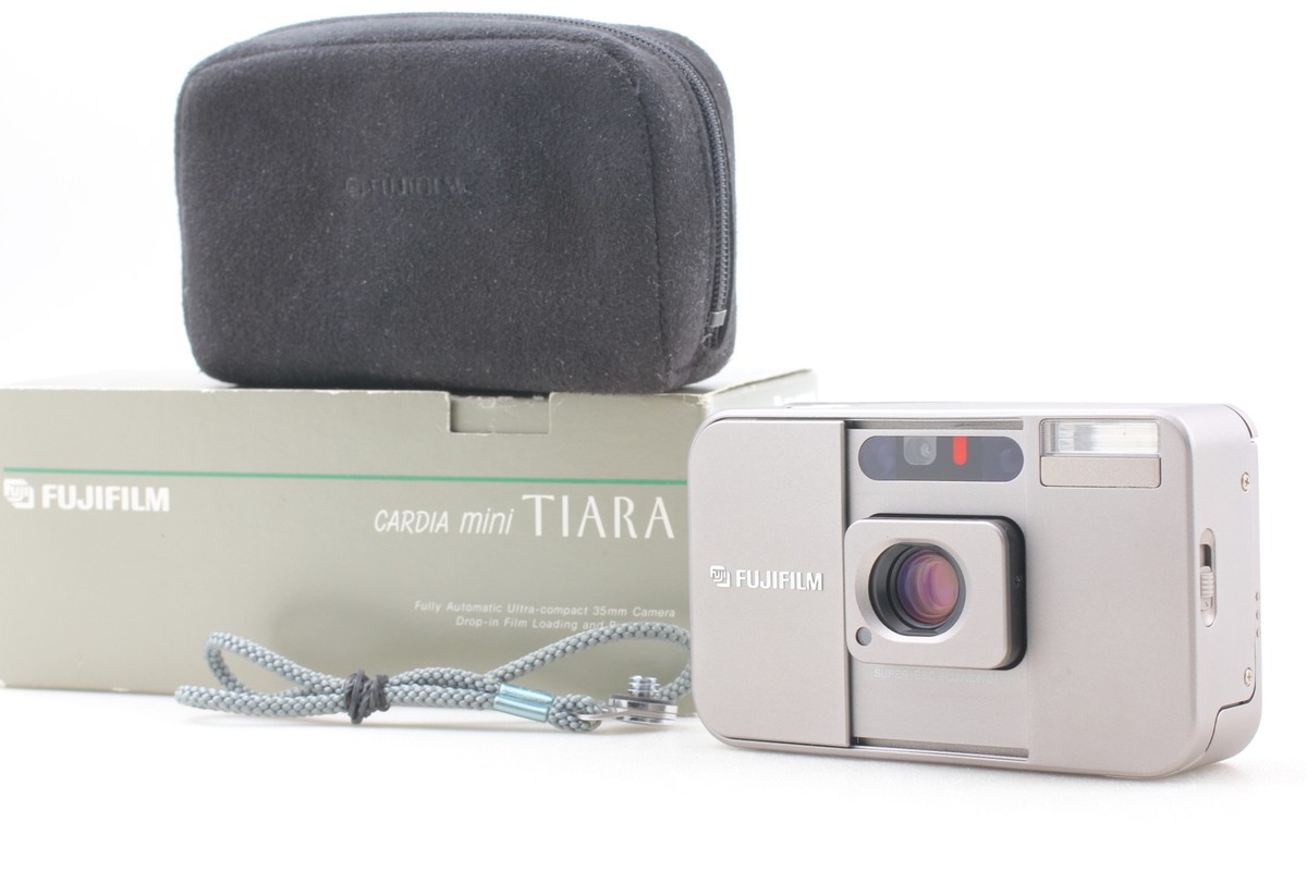 Momo&Mikan専用　FUJIFILM CARDIA miniTIARA MINT w/ Case] FUJI FUJIFILM CARDIA Mini TIARA 35mm Film