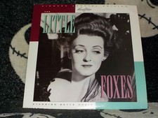 The Little Foxes Pioneer Special Edition Laserdisc LD Bette Davis Free Ship 50