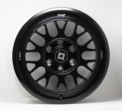 カワイ　ドリマトーンDT7 Titan 7 T-AK2 17x8 +39 6x130 Black Forged Wheels for Mercedes