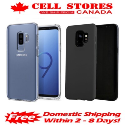 Thin Soft TPU Silicone Jelly Bumper Back Cover Case for Samsung S9 / S9 Plus