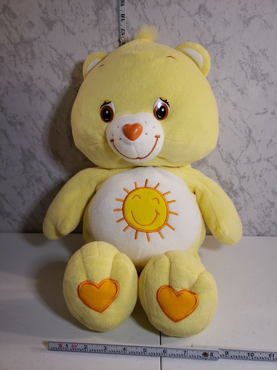 タグ付き　ケアベア　20周年 Funshine Bear Friend Bear Care Bears Cuddle Pairs Funshine Bear & Friend Bear Plushes