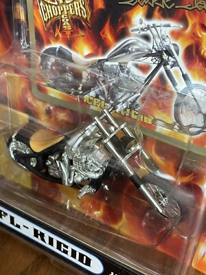 Jesse James West Coast Choppers Diecast CFL RIGID Motorcycle 1:31