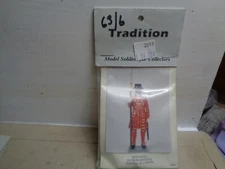 Stadden, Tradition of London, English Beefeater Yeomen Guard unpainted lead 54mm