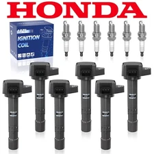 6x Ignition Coil Set For Honda Pilot 03-08 Ridgeline 06-08 3.5L V6 30520PGKA01