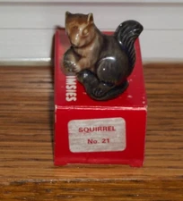 VINTAGE WADE  WHIMSIE  #21 SQUIRREL with Box 1974