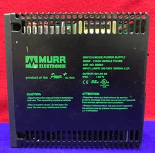 MURR ELEKTRONIK ART.NO.85084 / MCS5-115/24 SINGLE PHASE SWITCH MODE POWER SUPPLY
