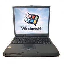 Notebook PC Portatile Con Windows 98 Floppy PROGRAMMI MS DOS Seriale RS232 21055