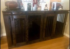 Custom Built Double Dog Crate/Kennel