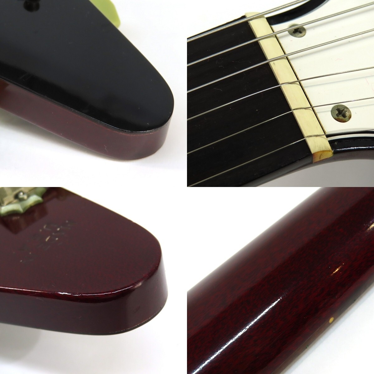 現状品 Gibson ギブソン フライングV 1995年製 ケース付き Gibson ギブソン Flying V CH 1995年製 フライングV エレキ