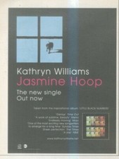 SFBK85 ADVERT 7X5 KATHRYN WILLIAMS : JASMINE HOOP SINGLE OUT NOW