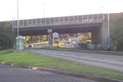 Photo 6x4 No Junction Great Barr The M6 passes over the A4041 at the Birm c2004
