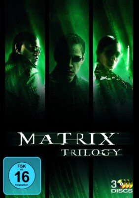 MATRIX TRILOGIE -   3 DVD NEU