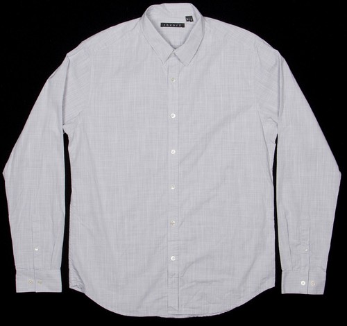 Camisa Hombre Grande Nube Gris Ligero Estrecho Cuello | eBay
