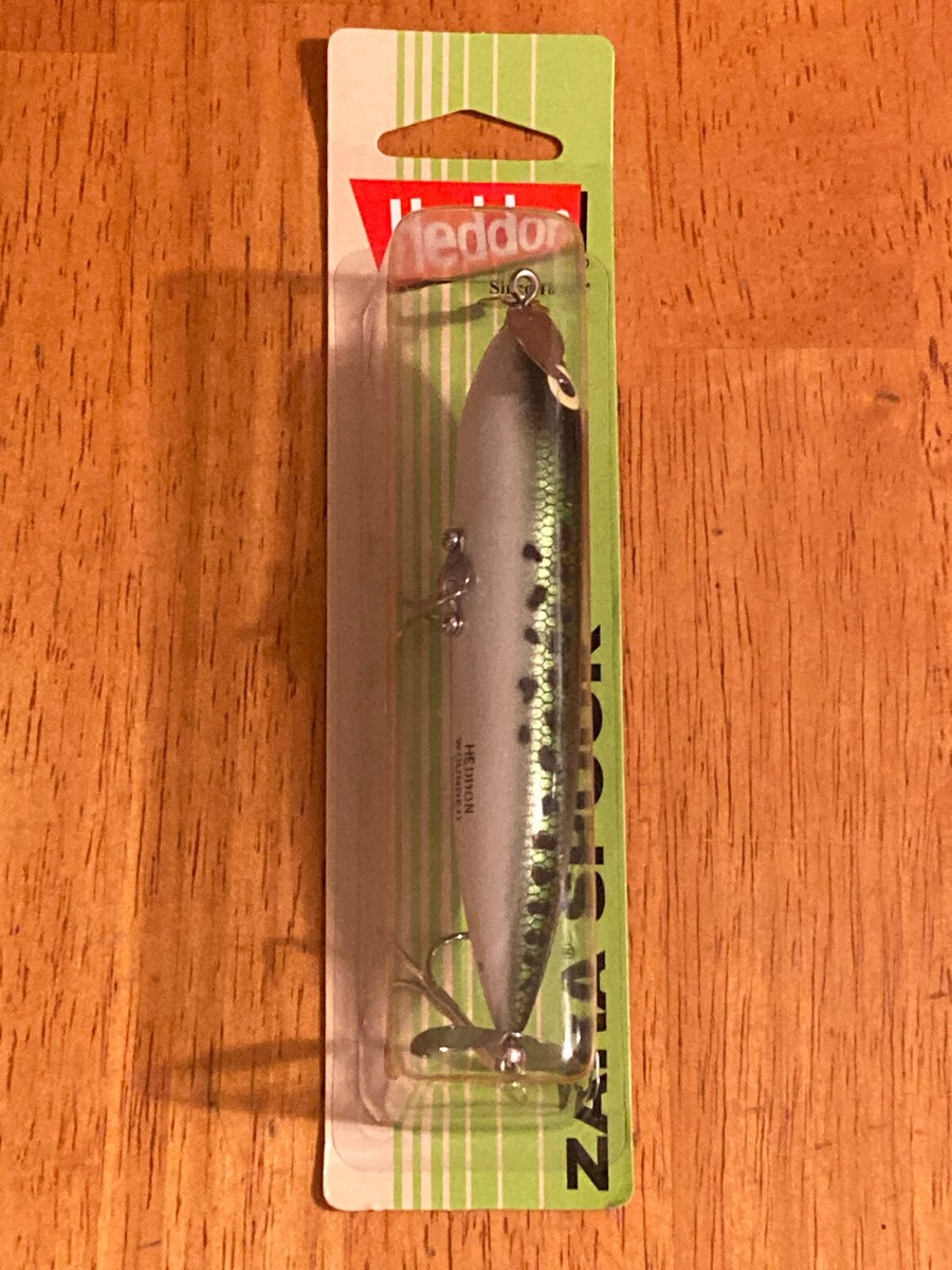 HEDDON (DUAL PROP) WOUNDED ZARA SPOOK LURE in BABY BASS 4-1/2