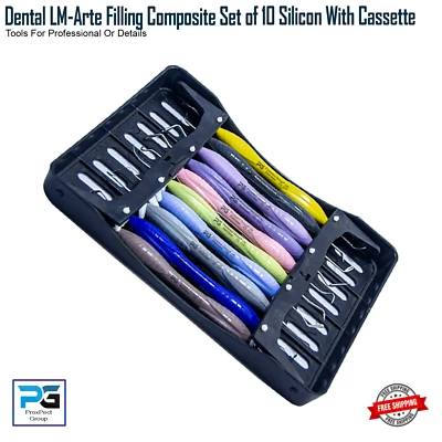 PROXPECT GROUP® Dental LM-Arte Composite Riempimento Manico Silicone Restaurativo Set di 10 Cassette
