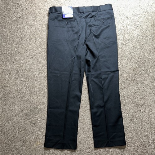 National Patrol Black Dress Pants Style 3000E BLK Size 42/30 Brand New - Picture 2 of 7