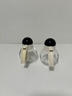 Lot Of 2 Stoha Germany Jar Dispenser for Sugar Creamer Syrup MCM Beige/Black — photo 3
