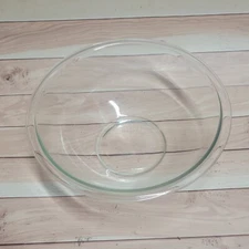 PYREX #325 Clear Glass Nesting 10"x 4" Mixing Serving Bowl 2.5 Quart USA