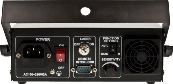 Laserworld EL-60G 60mW GREEN Laser Stage Disco Club Lighting 50 Patterns - Image 3 of 4